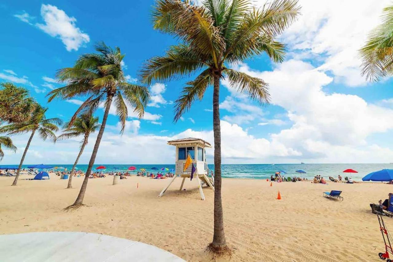 Pretty Rola 204 Upscale Spacious 1B1B Apt W King Bed At Downtown Ft Lauderdale 포트 로더데일 외부 사진